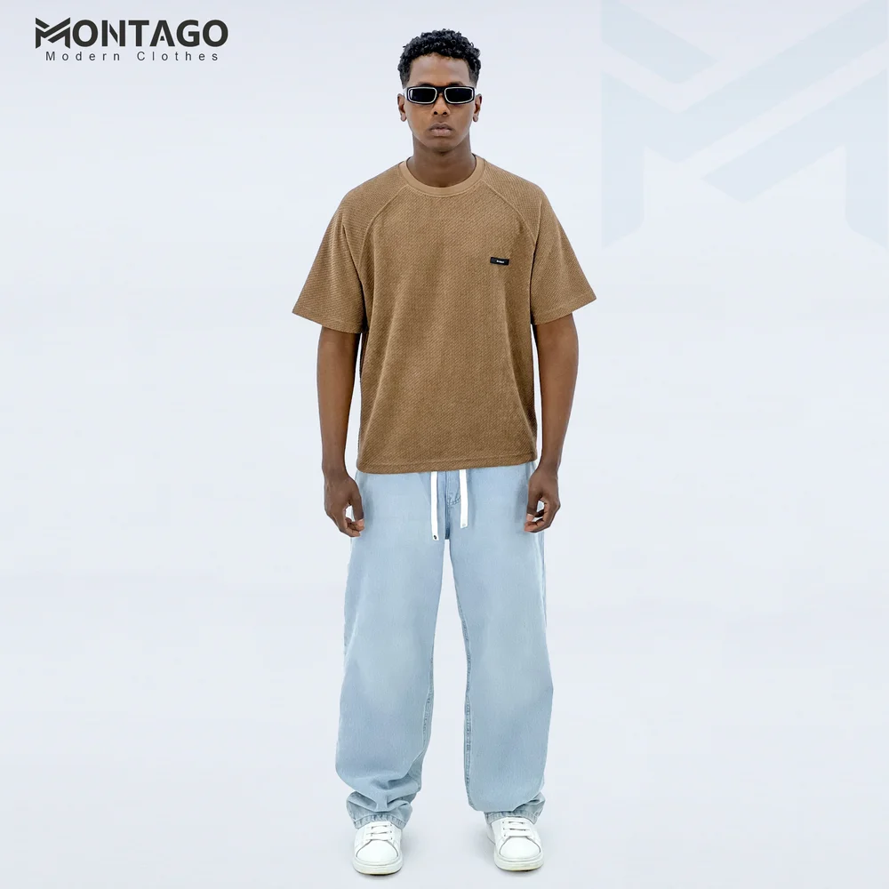 Men’s Oversized Fit Summer Basic T-Shirt