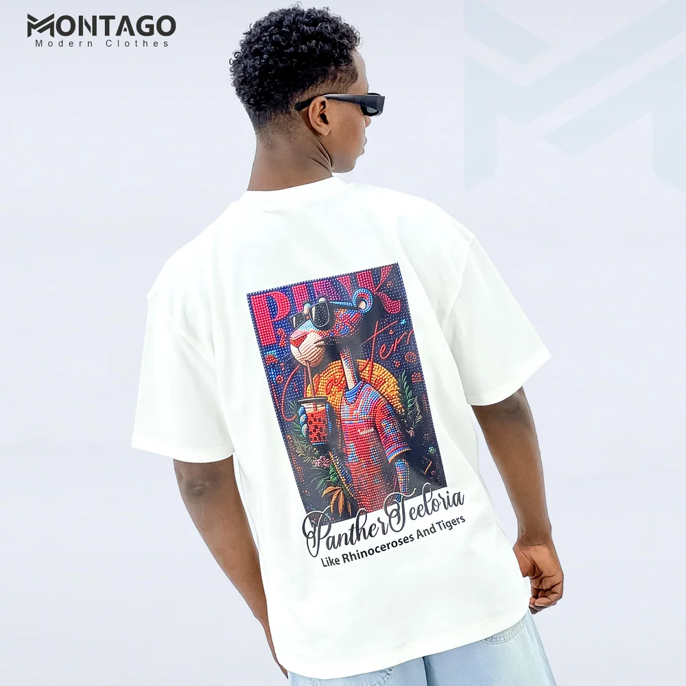 Men’s Printed Oversized Summer T-Shirt