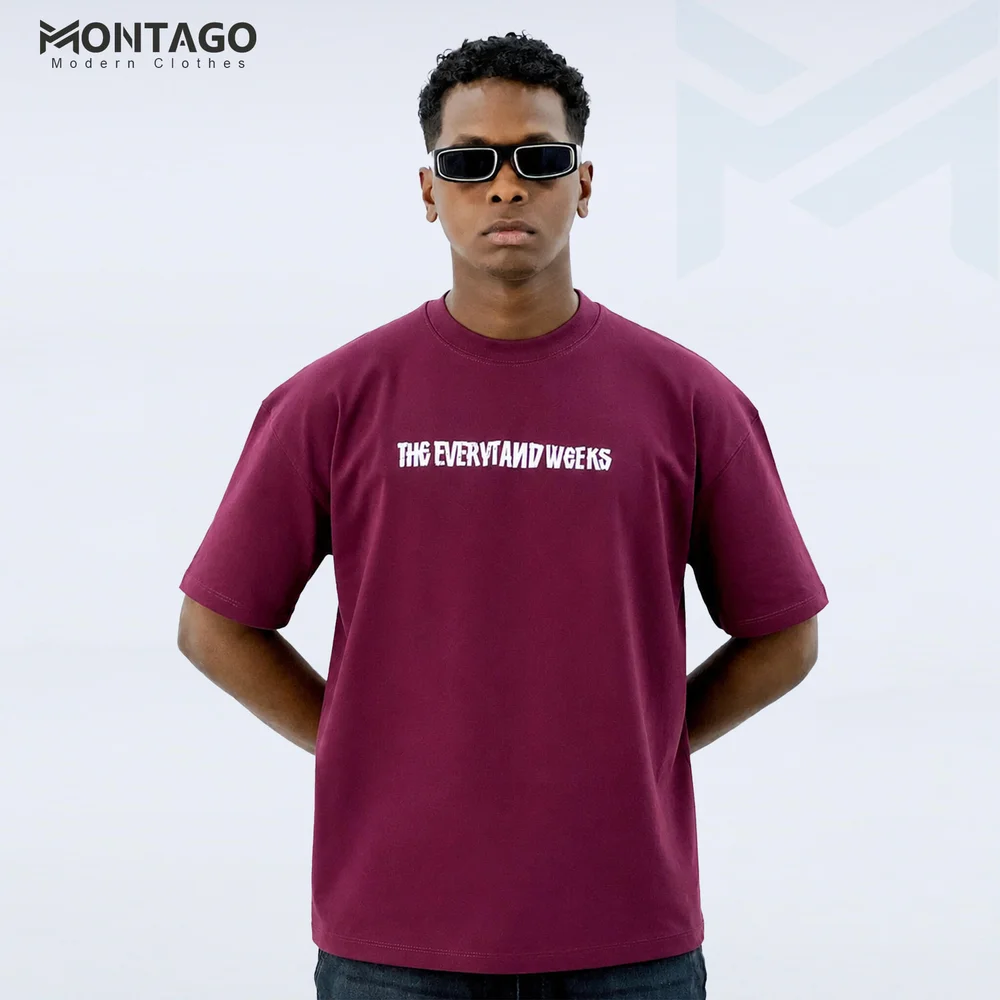 Men’s Printed Oversized Summer T-Shirt