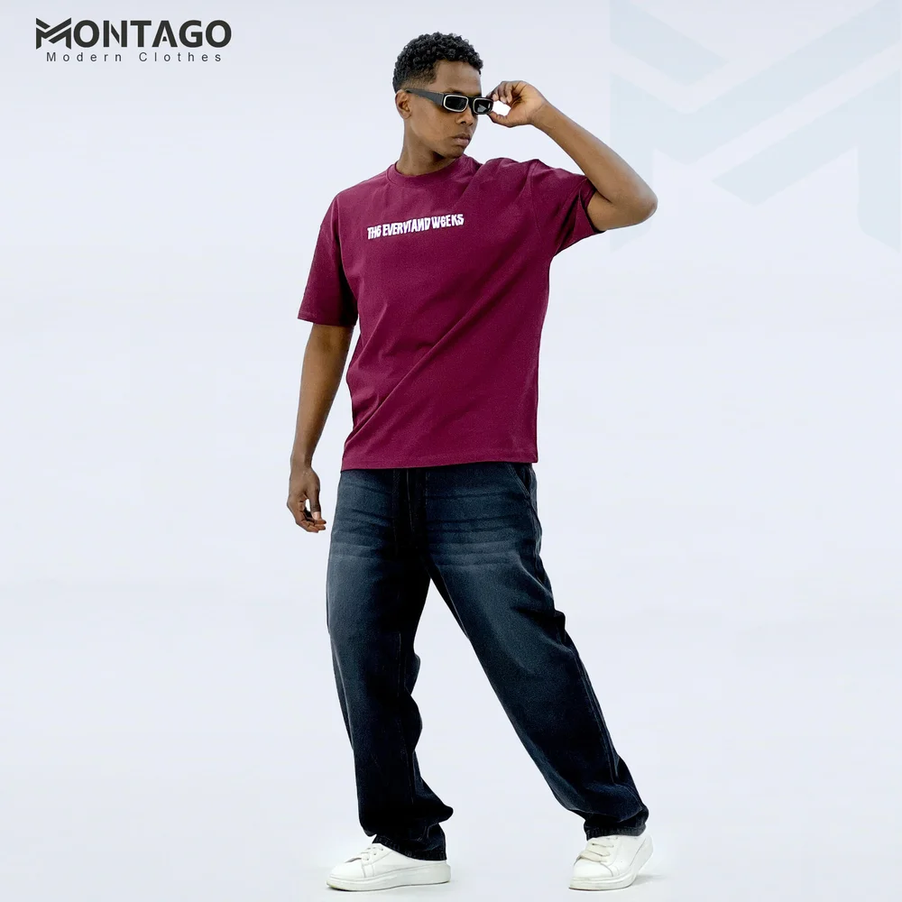 Men’s Printed Oversized Summer T-Shirt - Image 4
