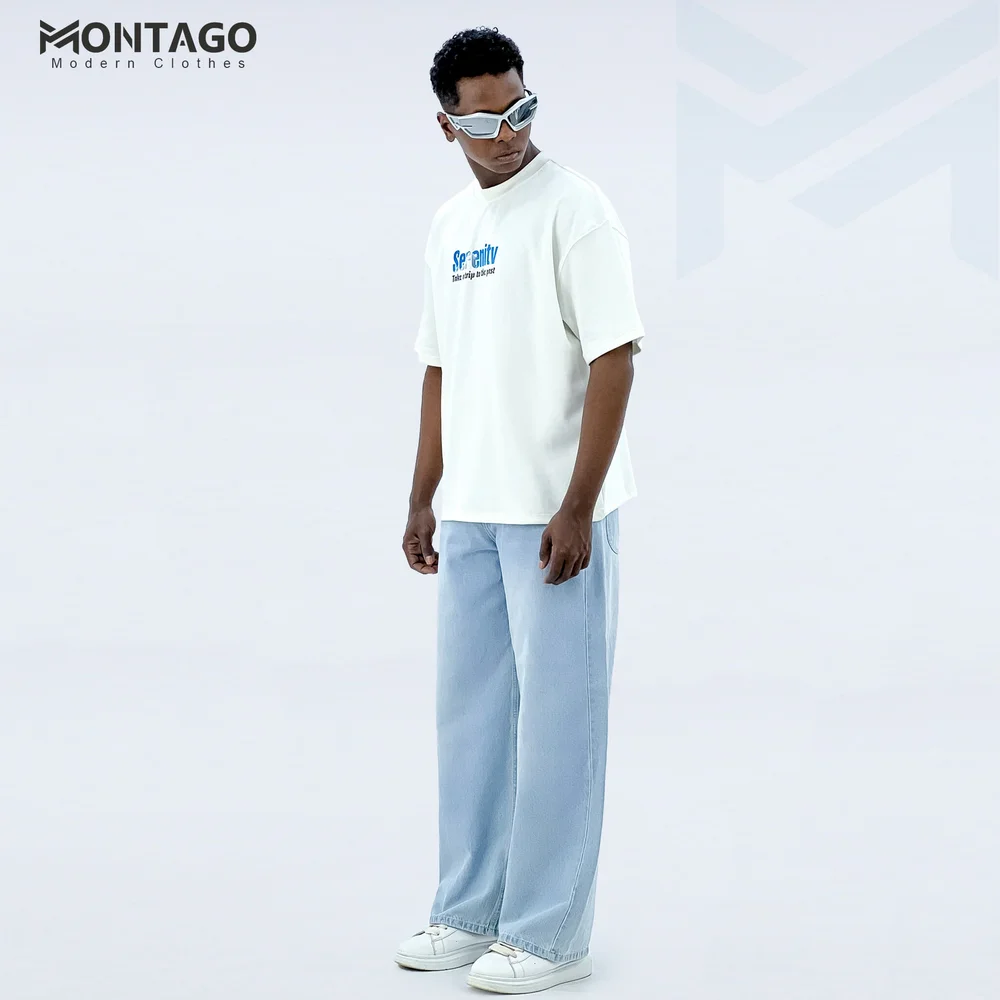 Men’s Printed Box Fit Summer T-Shirt - Image 4