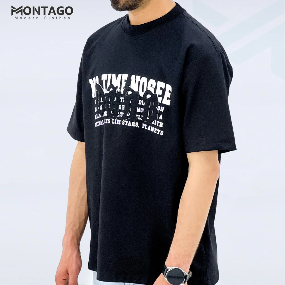 Men’s Printed Oversized Summer T-Shirt - Image 4