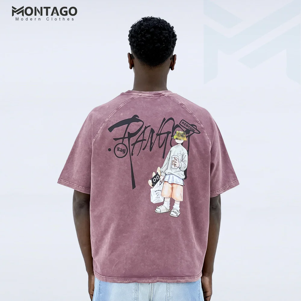 Men’s Melange Oversized Summer T-Shirt - Image 4