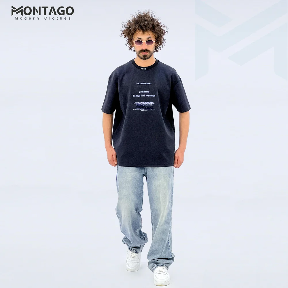 Men’s Printed Oversized Summer T-Shirt - Image 4