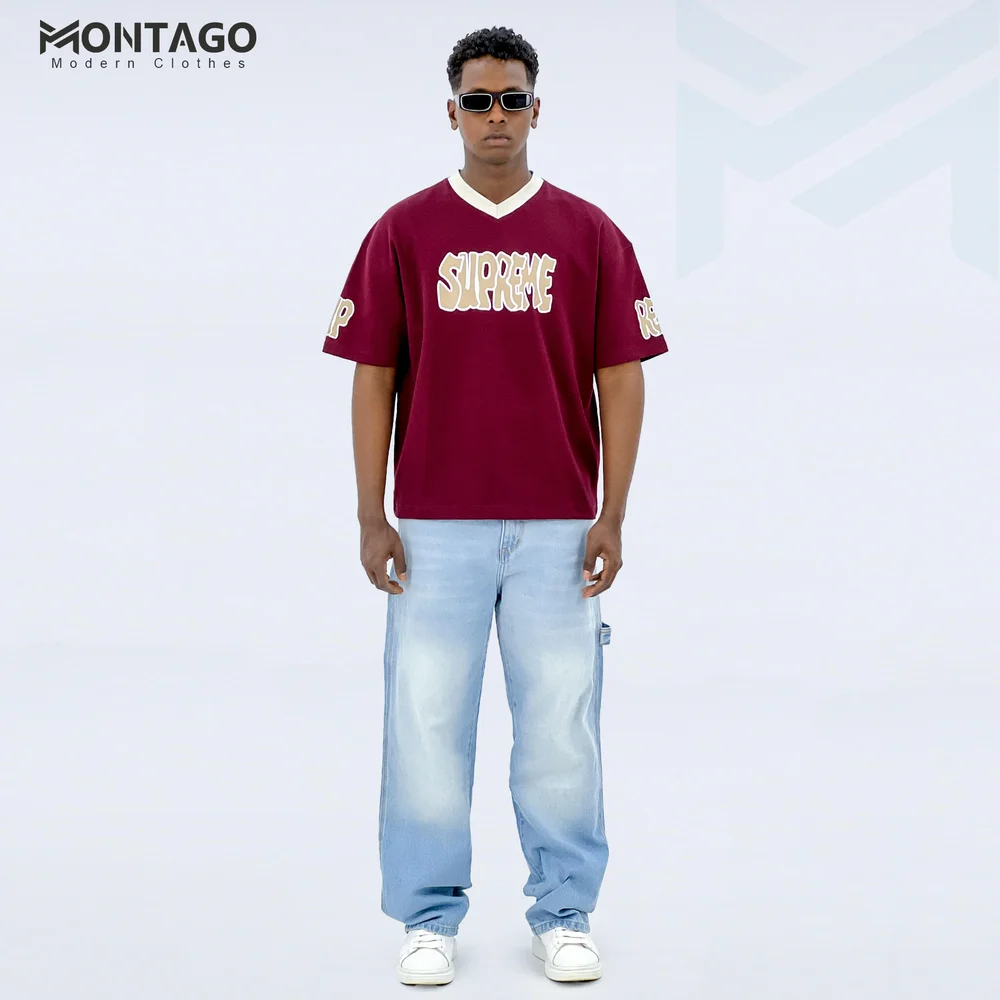 Men’s Printed Box Fit Summer T-Shirt