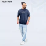 a man wearing glasses and a t-shirt