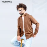 قميص كتان رجالي من مونتاجو بتصميم عصري وخفيف